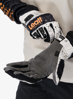 Cyklistické rukavice dámské Leatt Glove MTB 1.0 GripR - cream
