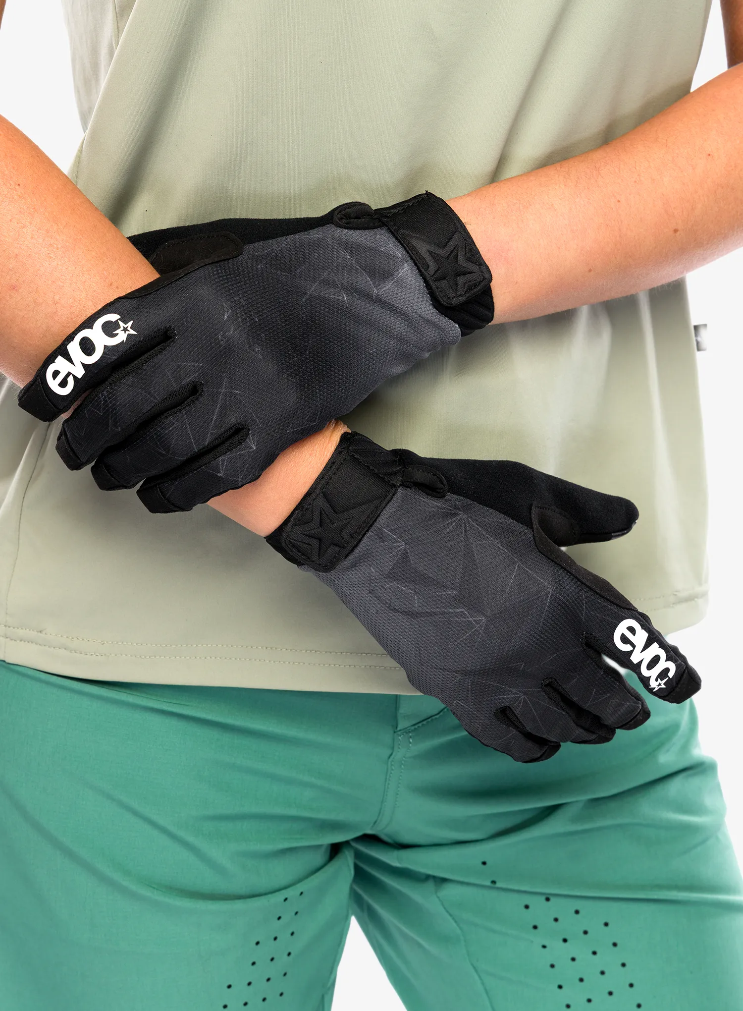 Cyklistické rukavice Evoc Enduro Touch Glove - black