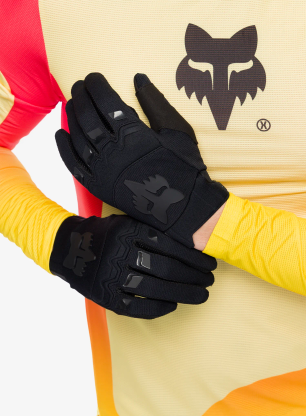 Rukavice na kolo Fox Dirtpaw Glove - black/black
