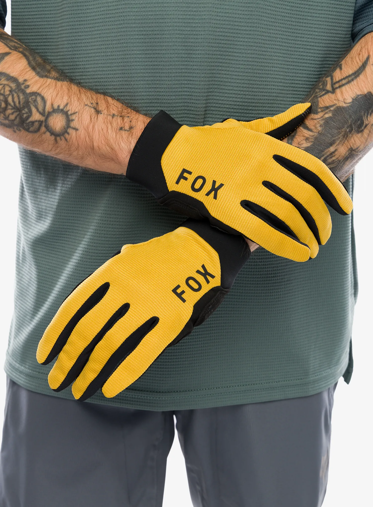 Rukavice na kolo Fox Ranger Glove Gel - bronze