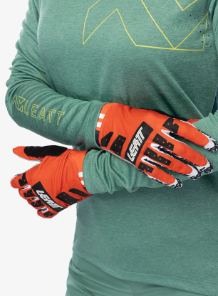 Rukavice na kolo Leatt Glove MTB 2.0 X-Flow - glow