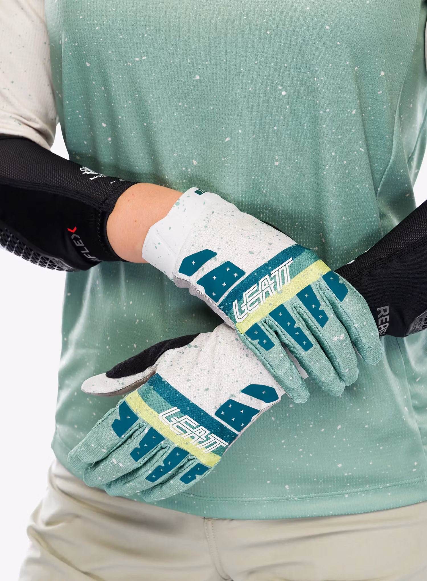 Rukavice na kolo Leatt Glove MTB 2.0 X-Flow - pistachio