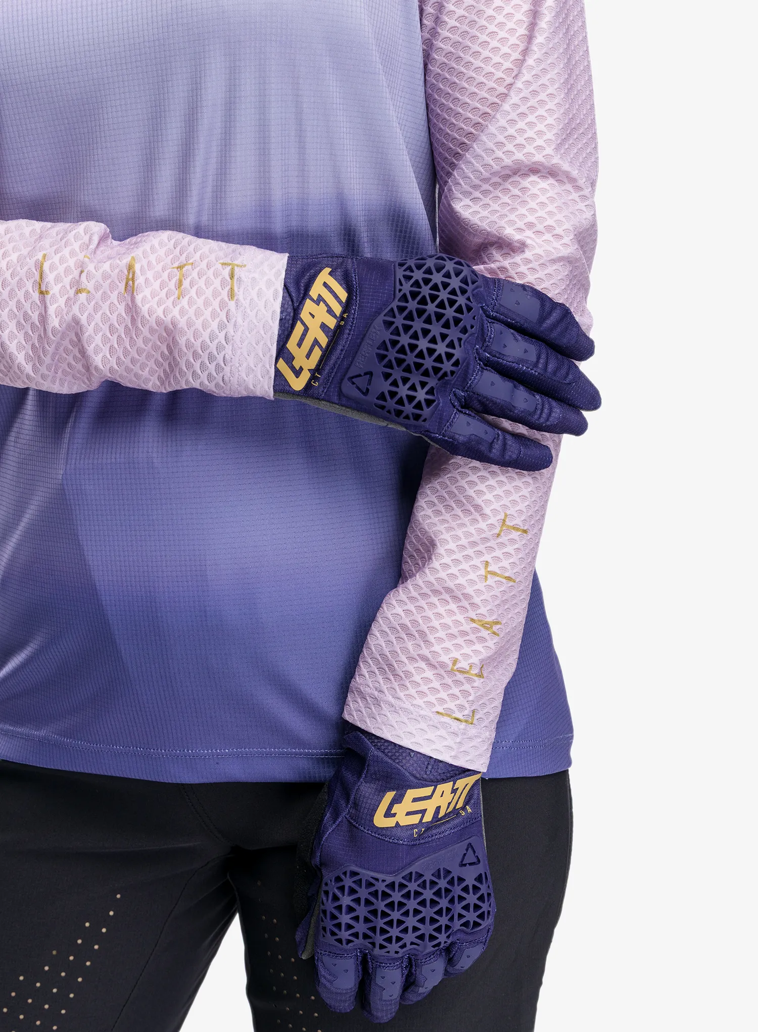 Rukavice na kolo Leatt Glove MTB 3.0 Lite - galaxy blue