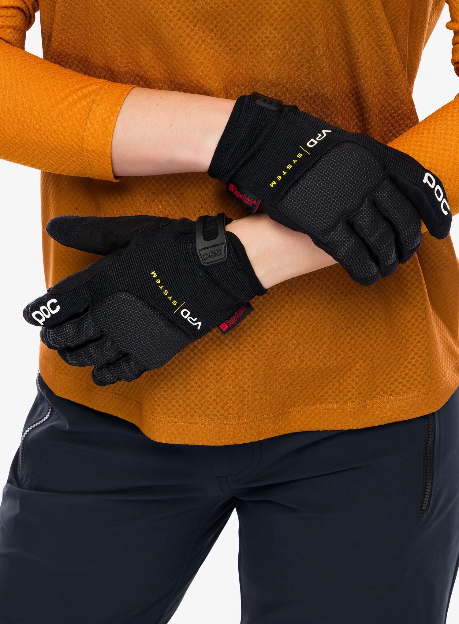 Rukavice na kolo POC Resistance Pro DH - uranium black