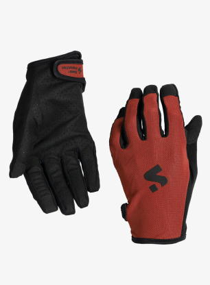 Rukavice na kolo Sweet Protection Hunter Light Gloves - dark red