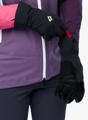 Softshellové rukavice Mountain Equipment G2 Alpine Glove - blk/blk