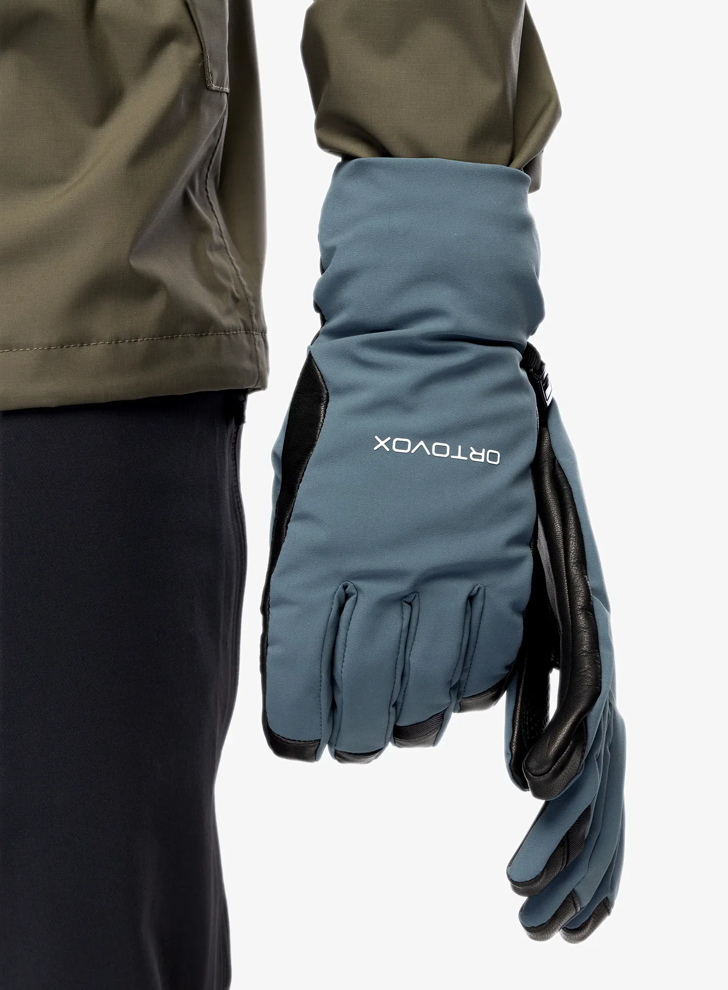 Softshellové rukavice Ortovox Tour Glove - dark arctic grey