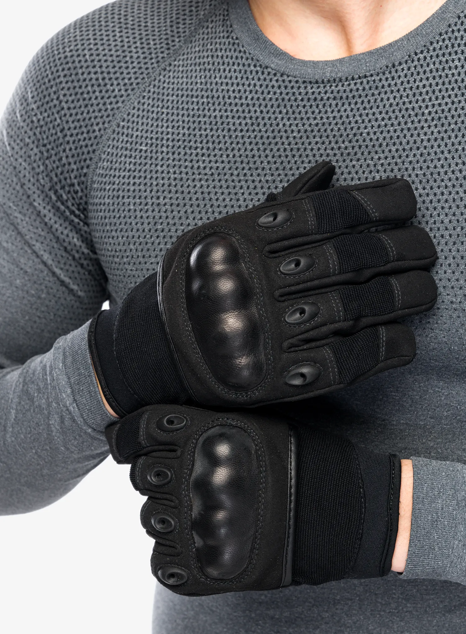 Taktické rukavice MoG Commando Synthetic - black