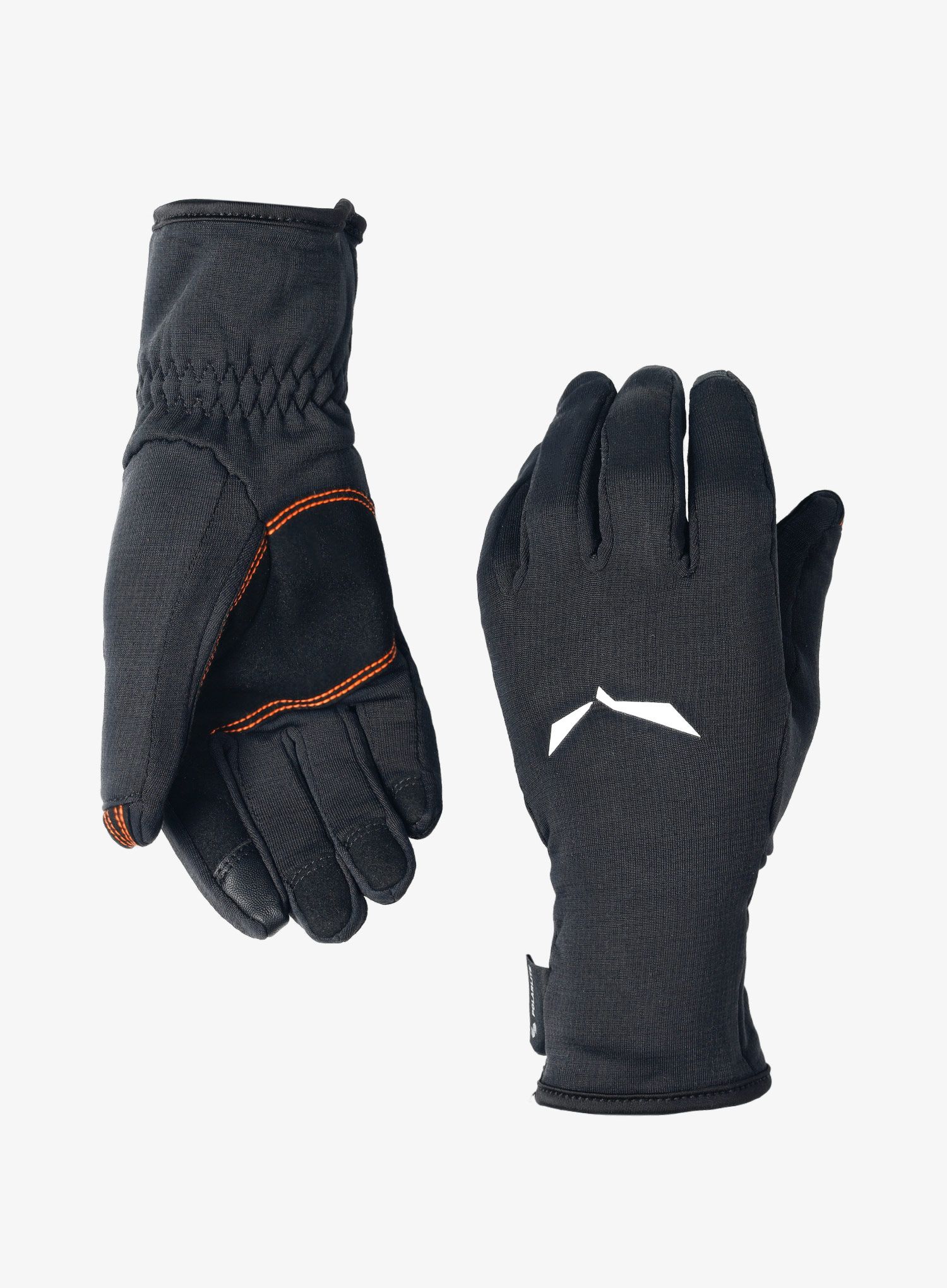 Fleecové rukavice Salewa Ortles PL Gloves - black out