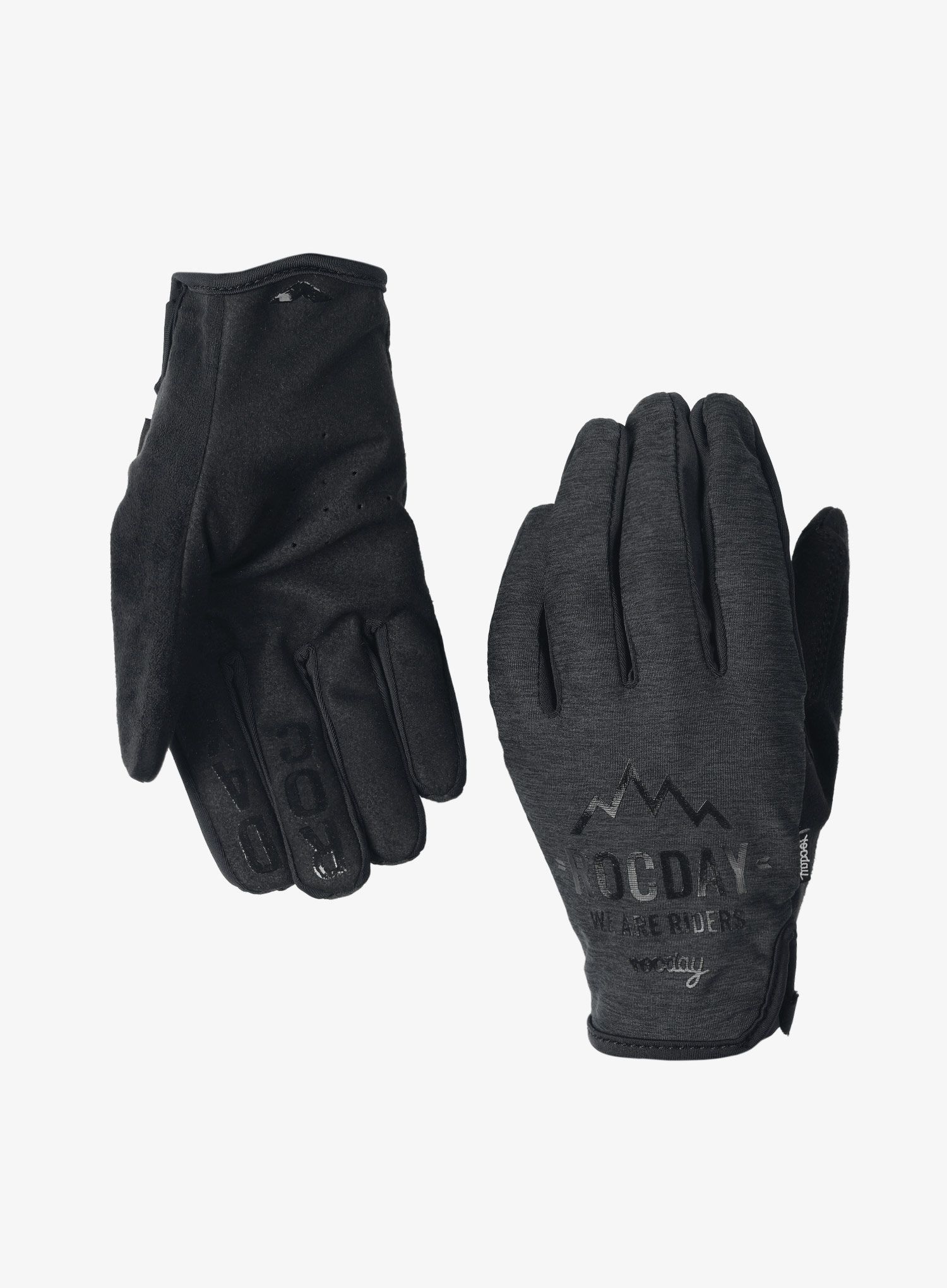 Cyklistické rukavice Rocday Flow - black