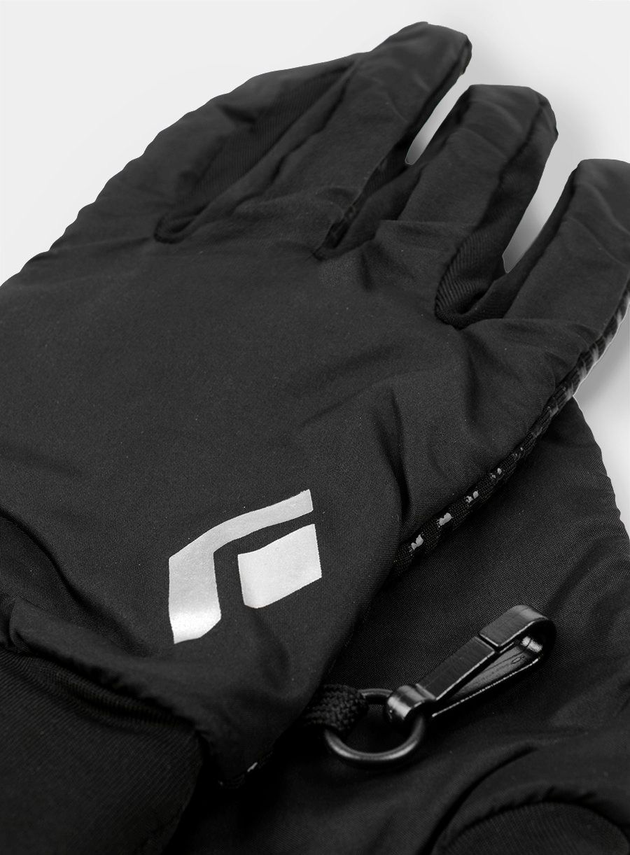 Softshellové rukavice Black Diamond Mont Blanc - black
