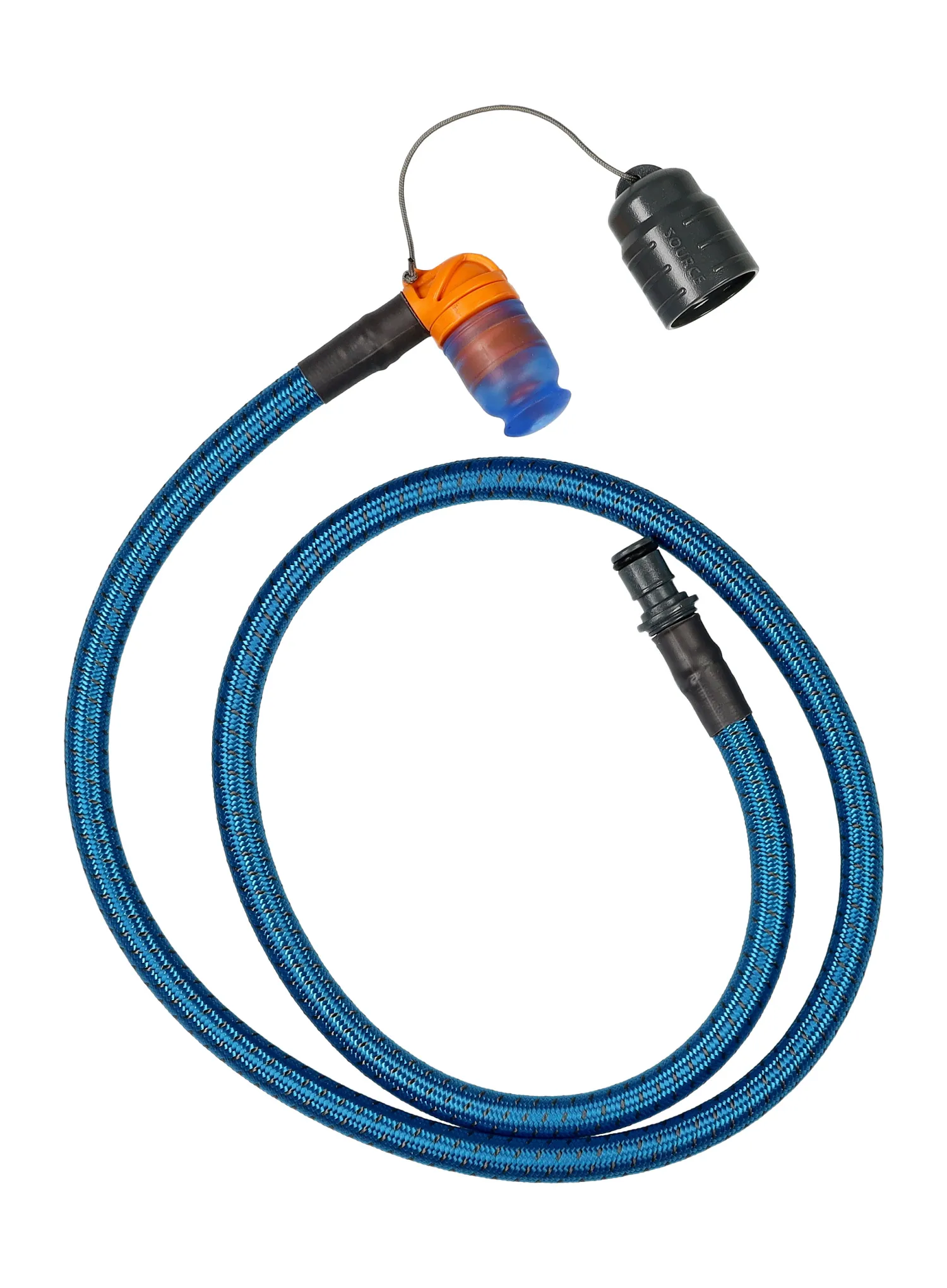 Trubka Source Weave Covered Helix Tube Kit - light blue