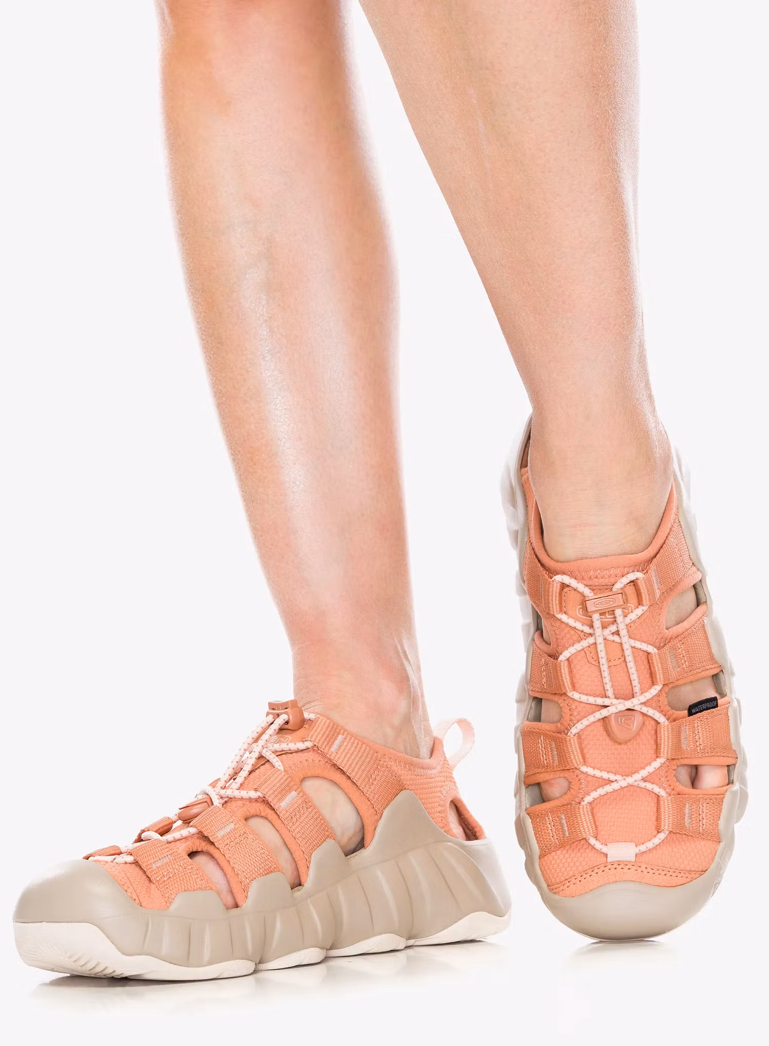 Dámské sandály Keen Hyperport H2 - cork/cameo rose