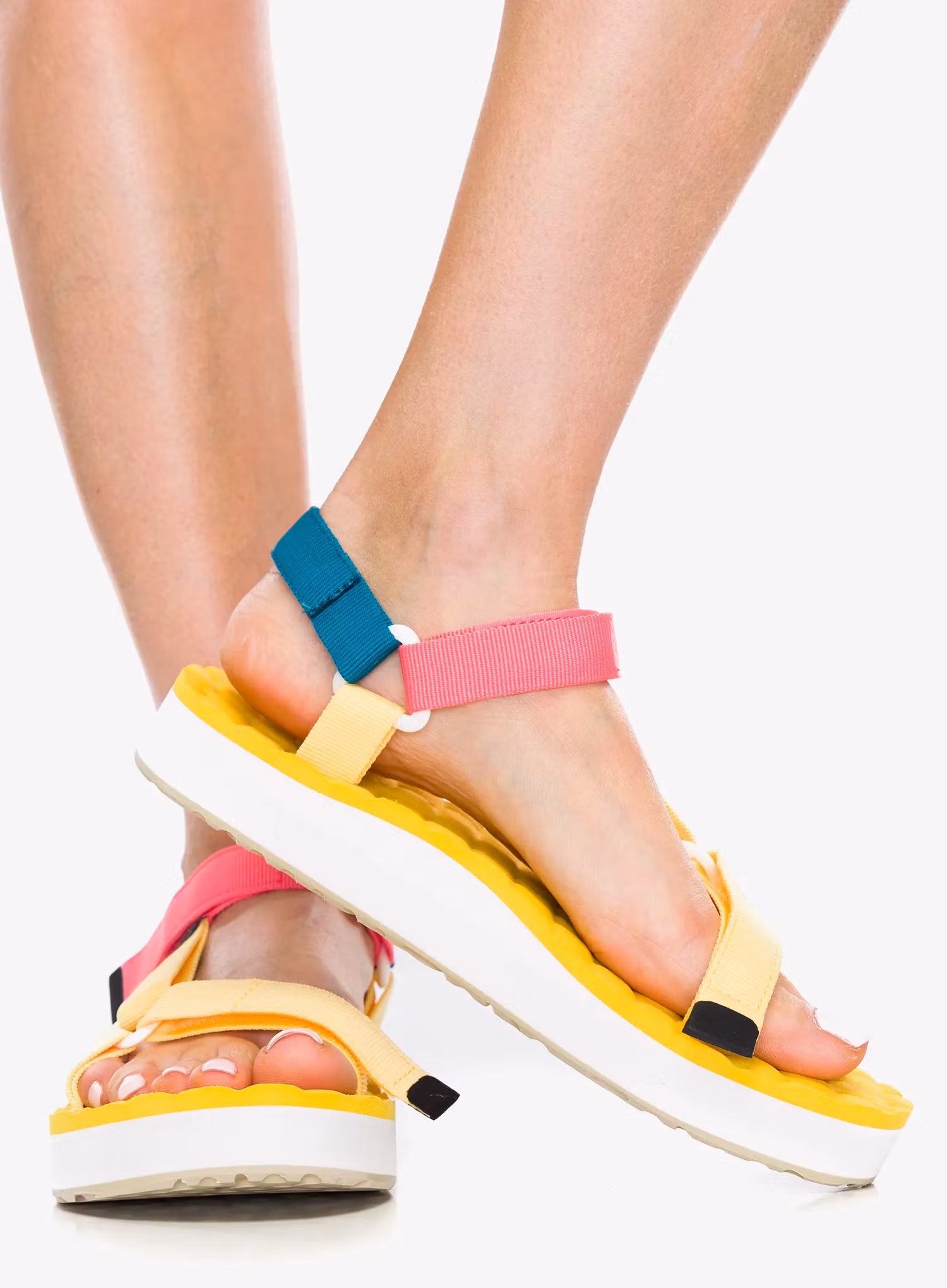 Dámské sandály Lizard Sandal Trail Max - butter yellow/tea pink