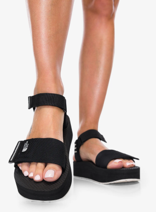 Dámské sandály The North Face Skeena Platform - tnf black/white dune