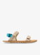 Dámské sandály Xero Shoes D-Trail - irish cream/lake blue