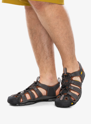 Sandály Keen Clearwater CNX - raven/tortoise shell