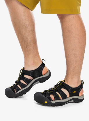 Trekingové sandály Keen Newport H2 - black