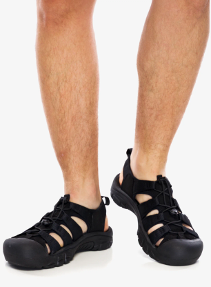 Trekové sandály Keen Newport H2 - triple black