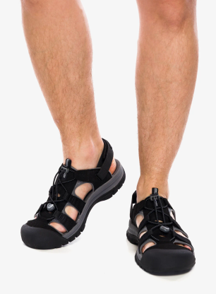 Trekingové sandály Keen Rapids H2 - black/steel grey