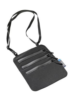 Kapsička na krk Cocoon Secret Neck Wallet - Silk - black