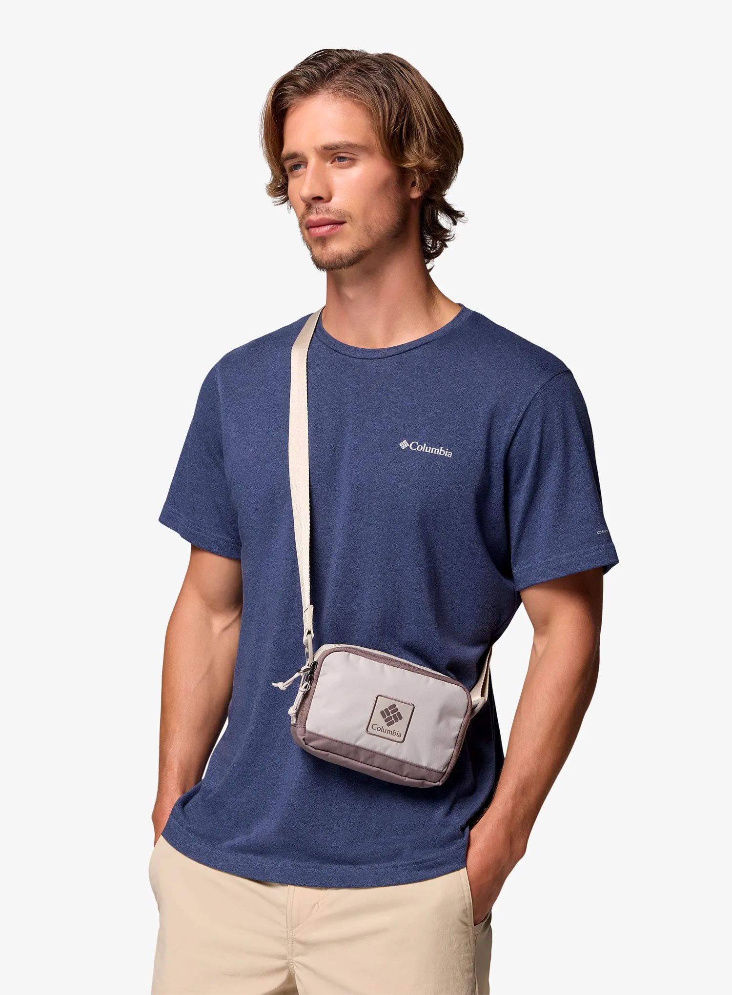 Kapsička na krk Columbia Trail Traveler Crossbody Bag - flint grey/iron/dark stone