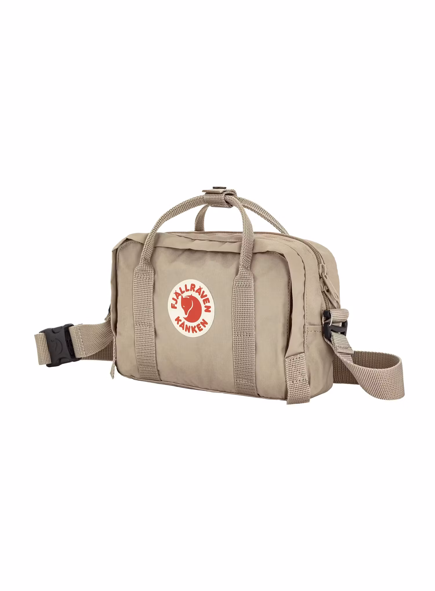 Kapsička na krk Fjallraven Kanken Crossbody - fossil