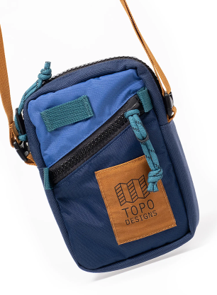 Kapsička na krk Topo Designs Mini Shoulder Bag - cobalt/midnight