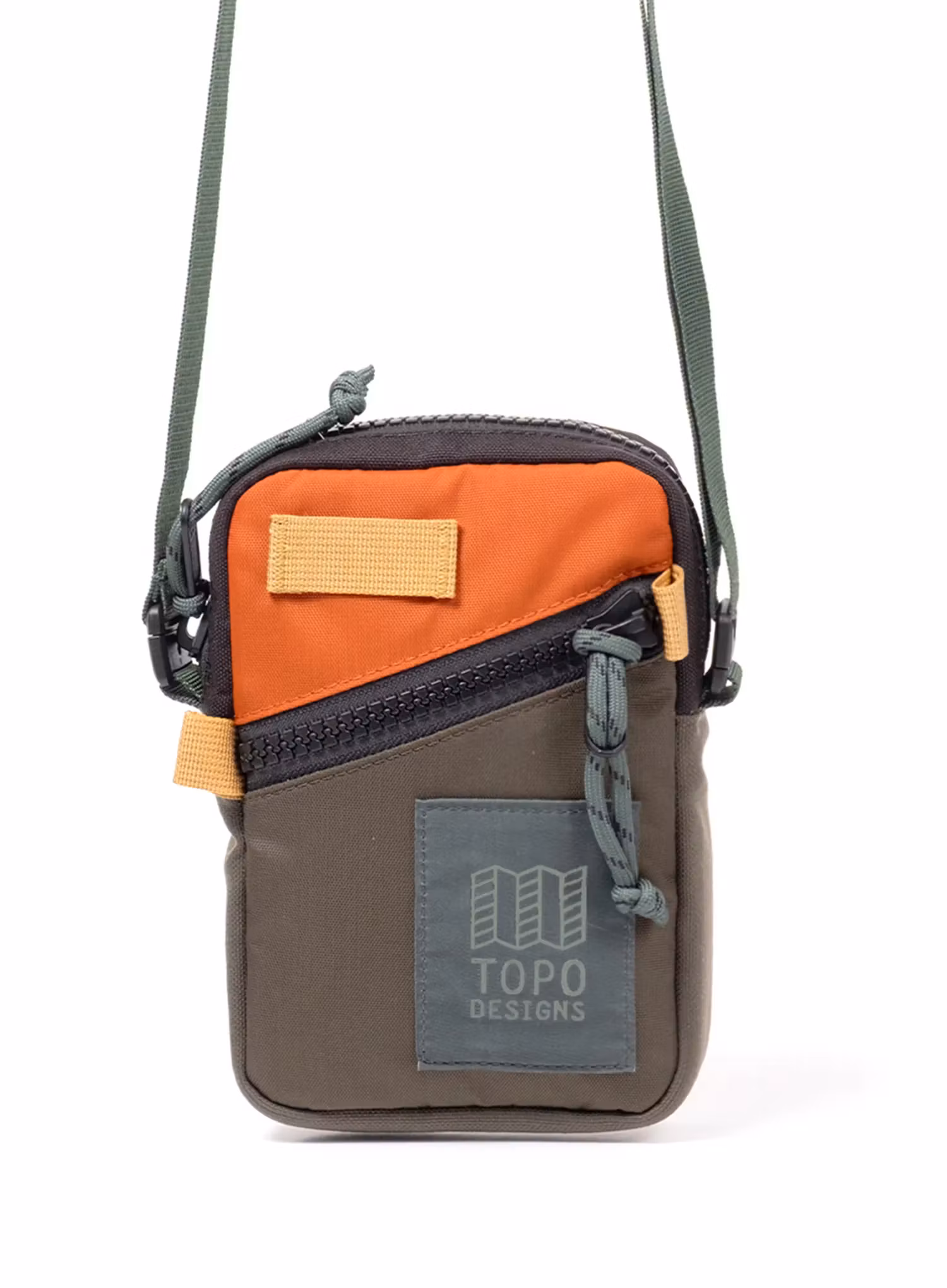 Kapsička na krk Topo Designs Mini Shoulder Bag - woodland/terracotta