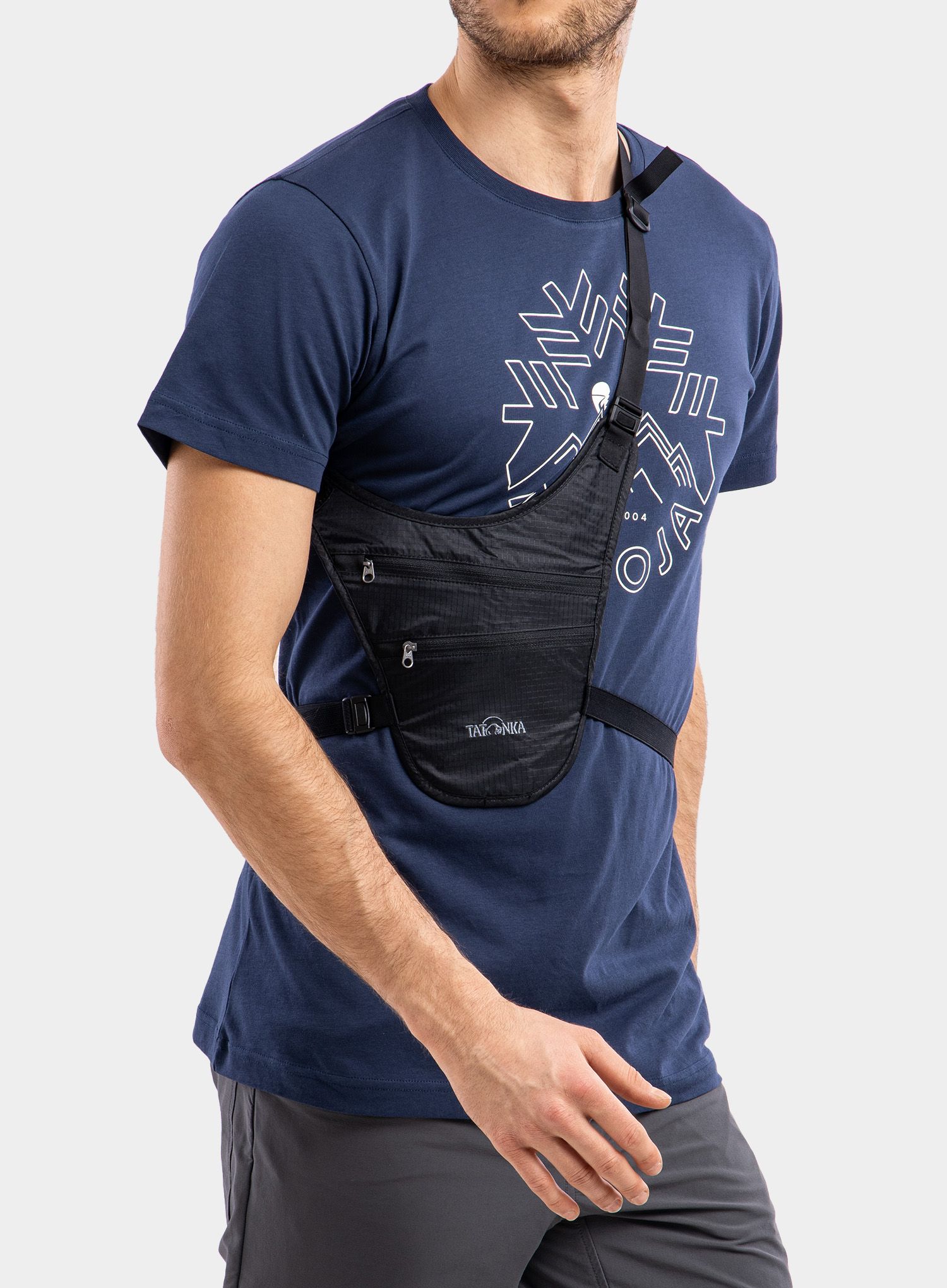 Mala taška Tatonka Skin Chest Holster - black