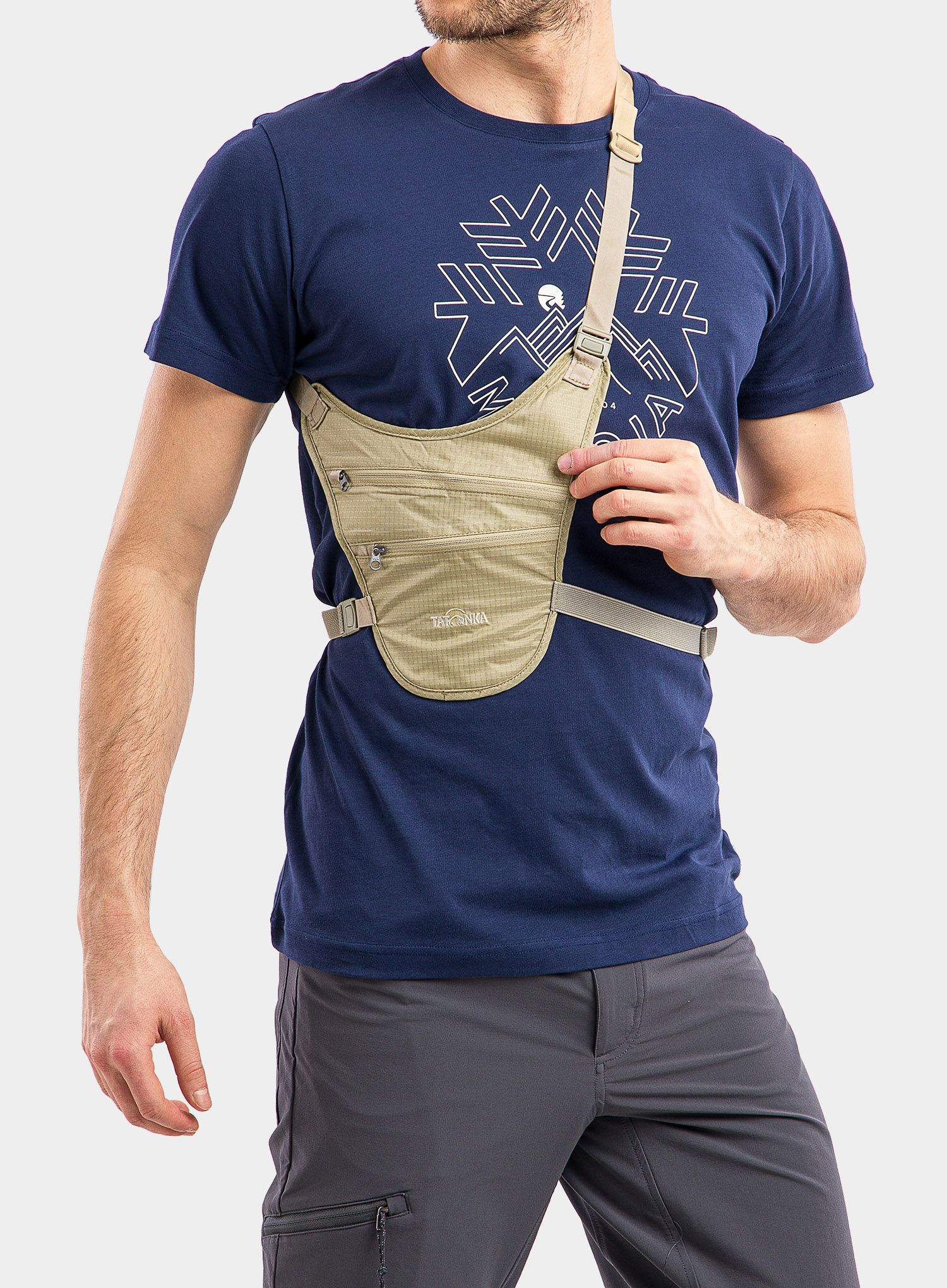 Mala taška Tatonka Skin Chest Holster - natural