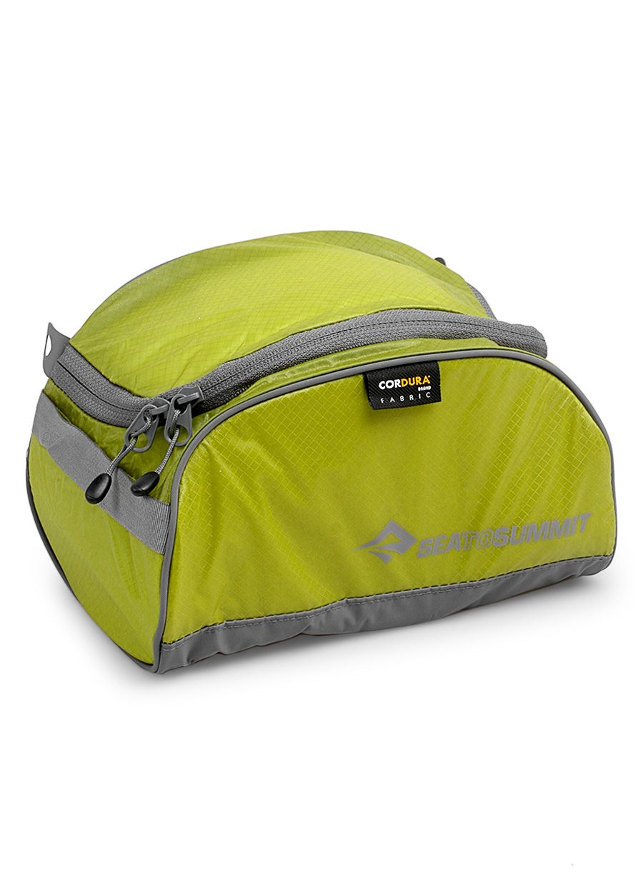 Kosmetická taška Sea To Summit Travelling Light Toiletry Cell - lime/grey