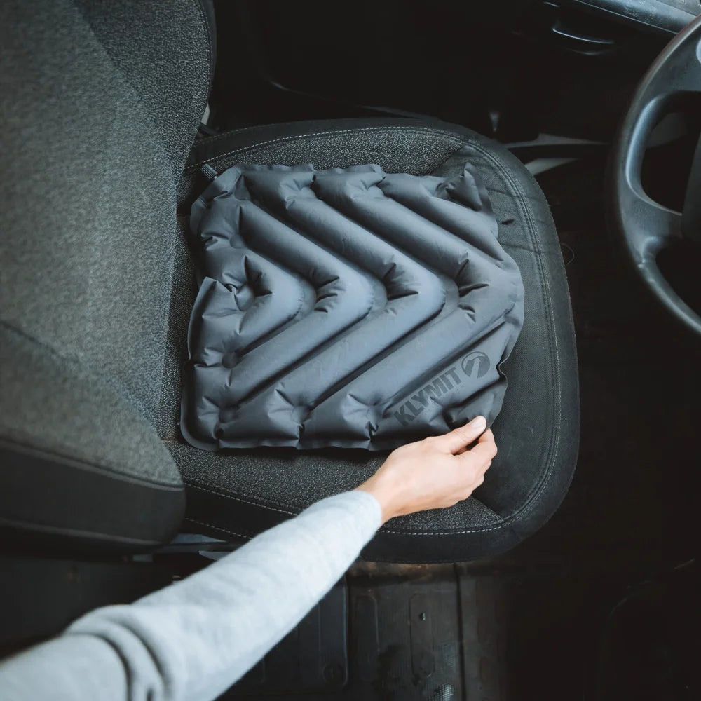 Turistický podsedák Klymit V Seat - grey