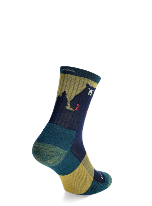 Trekingové ponožky Darn Tough Bear Town Micro Crew Lightweight - dark teal