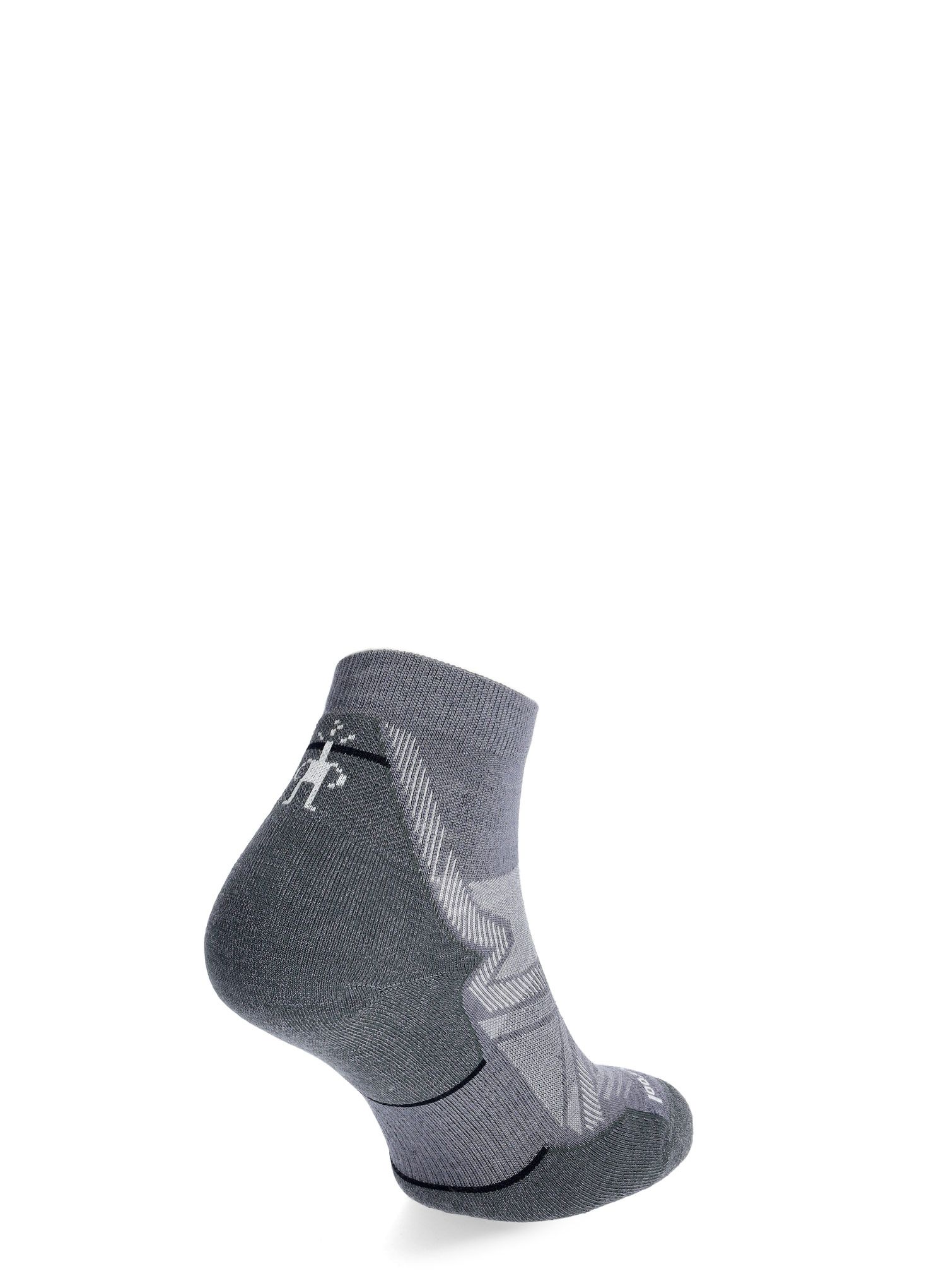Běžecké ponožky Smartwool Run Targeted Cushion Ankle Socks - graphit
