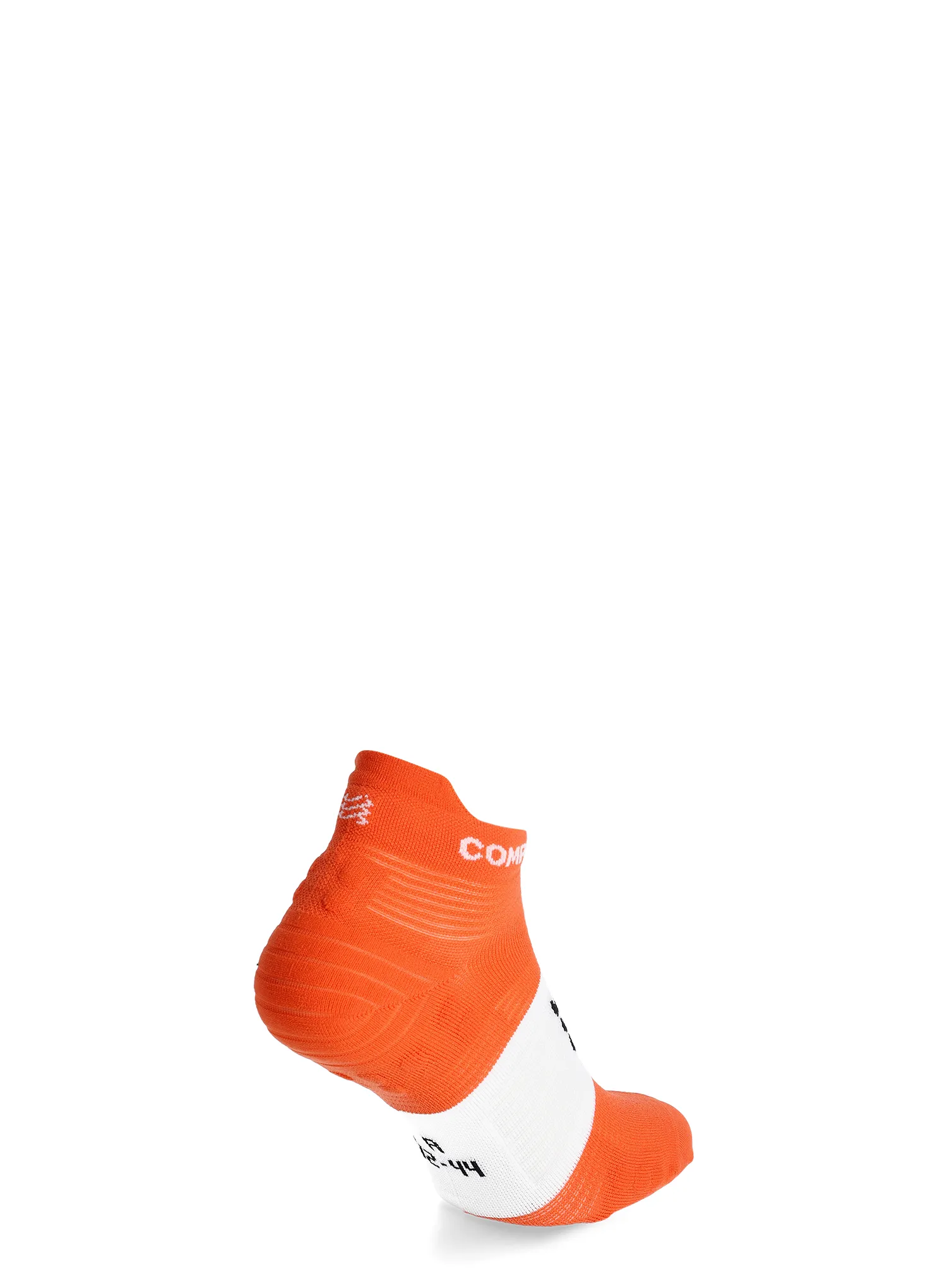 Ponožky na běhání Compressport Pro Racing Socks v4.0 Run Low - tigerlily/white