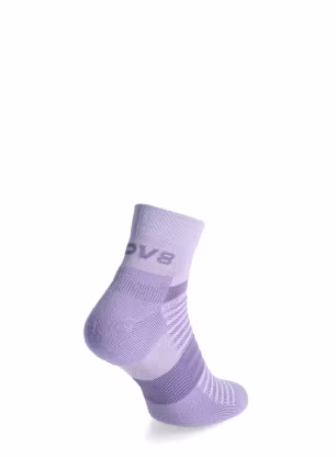 Ponožky na běhání Inov-8 Active Mid Sock - purple