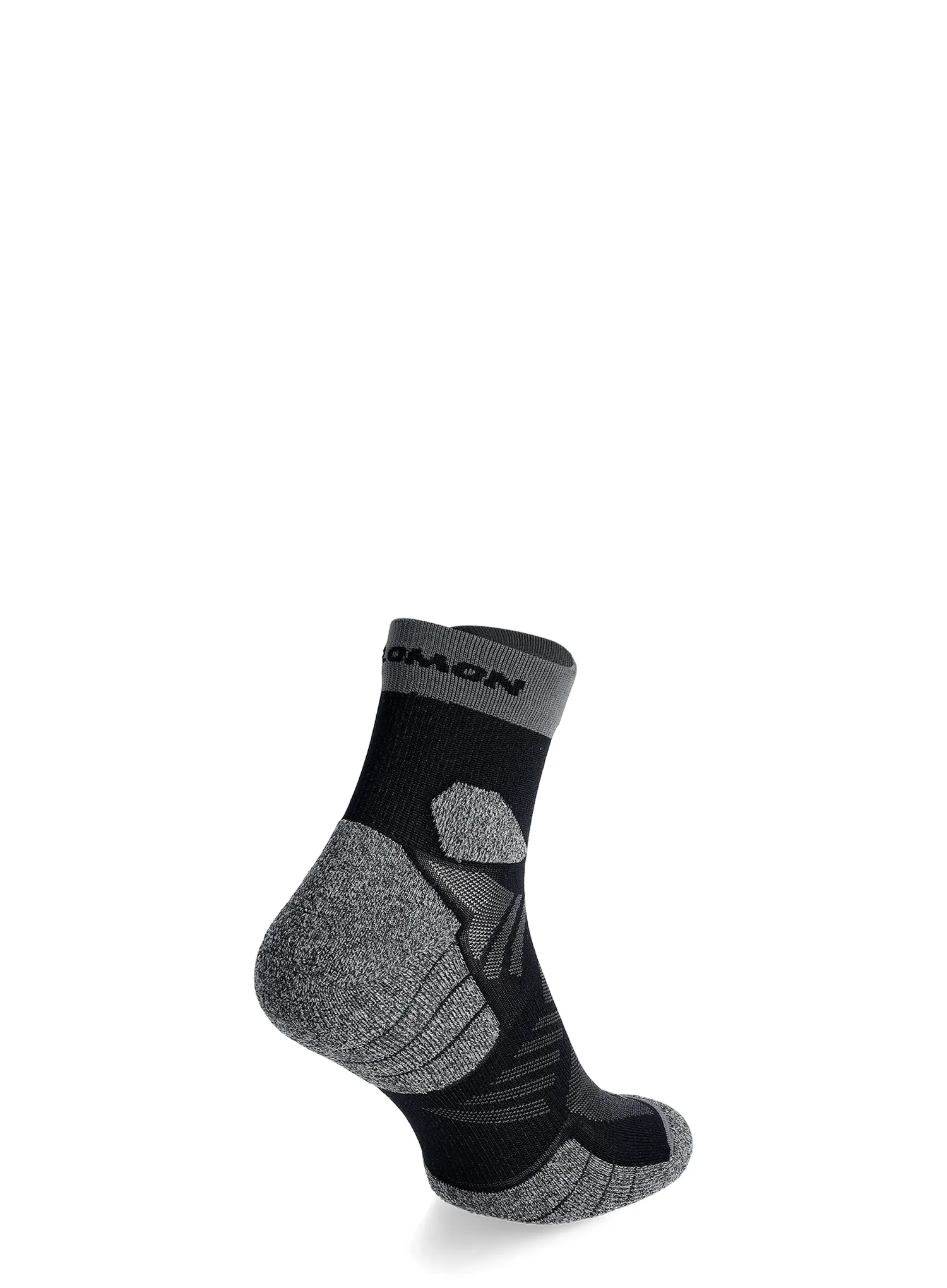 Ponožky na běhání Salomon Aero Ankle - black/castelrock
