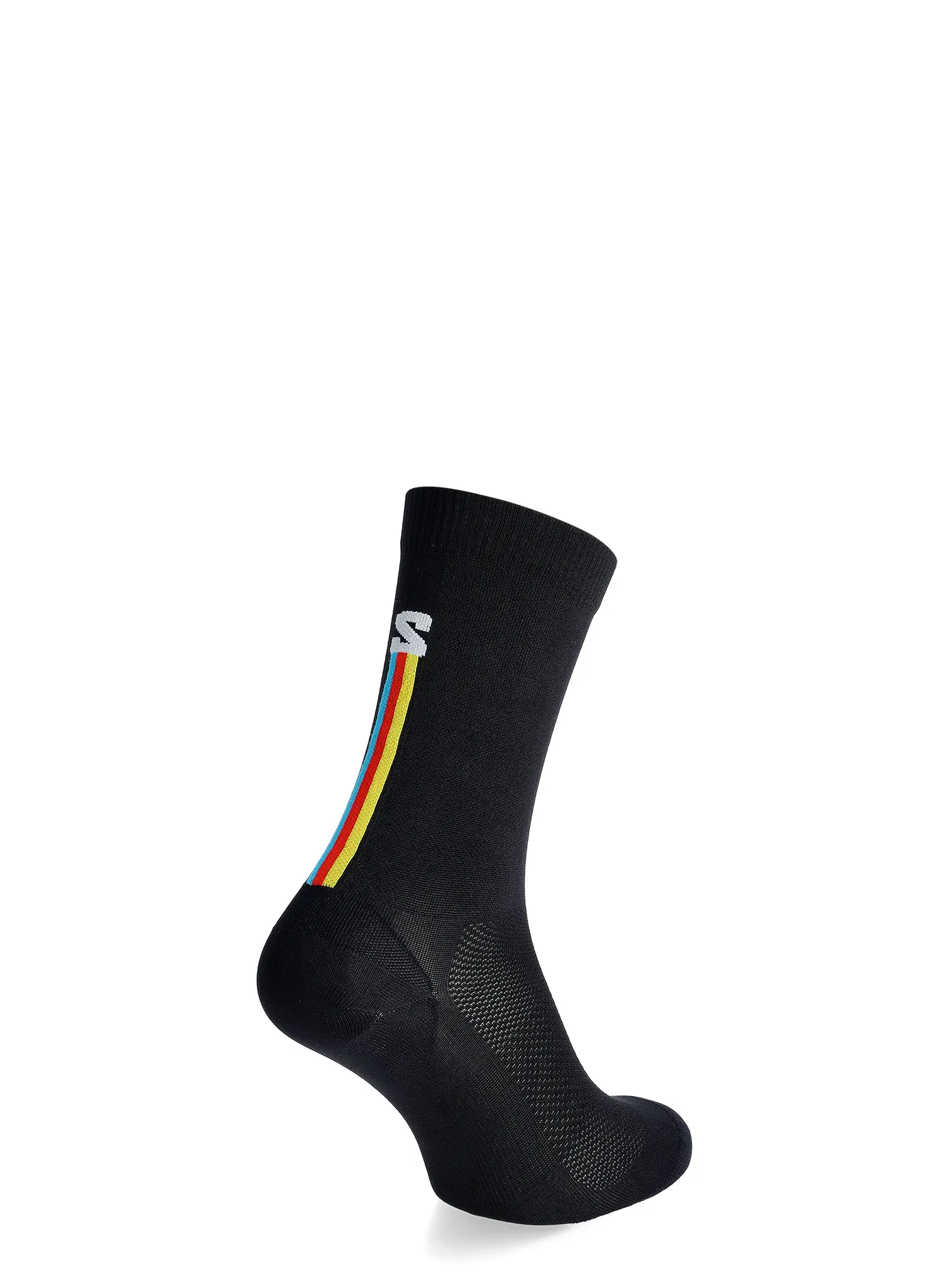 Ponožky na běhání Salomon Pulse Race Flag Crew - black