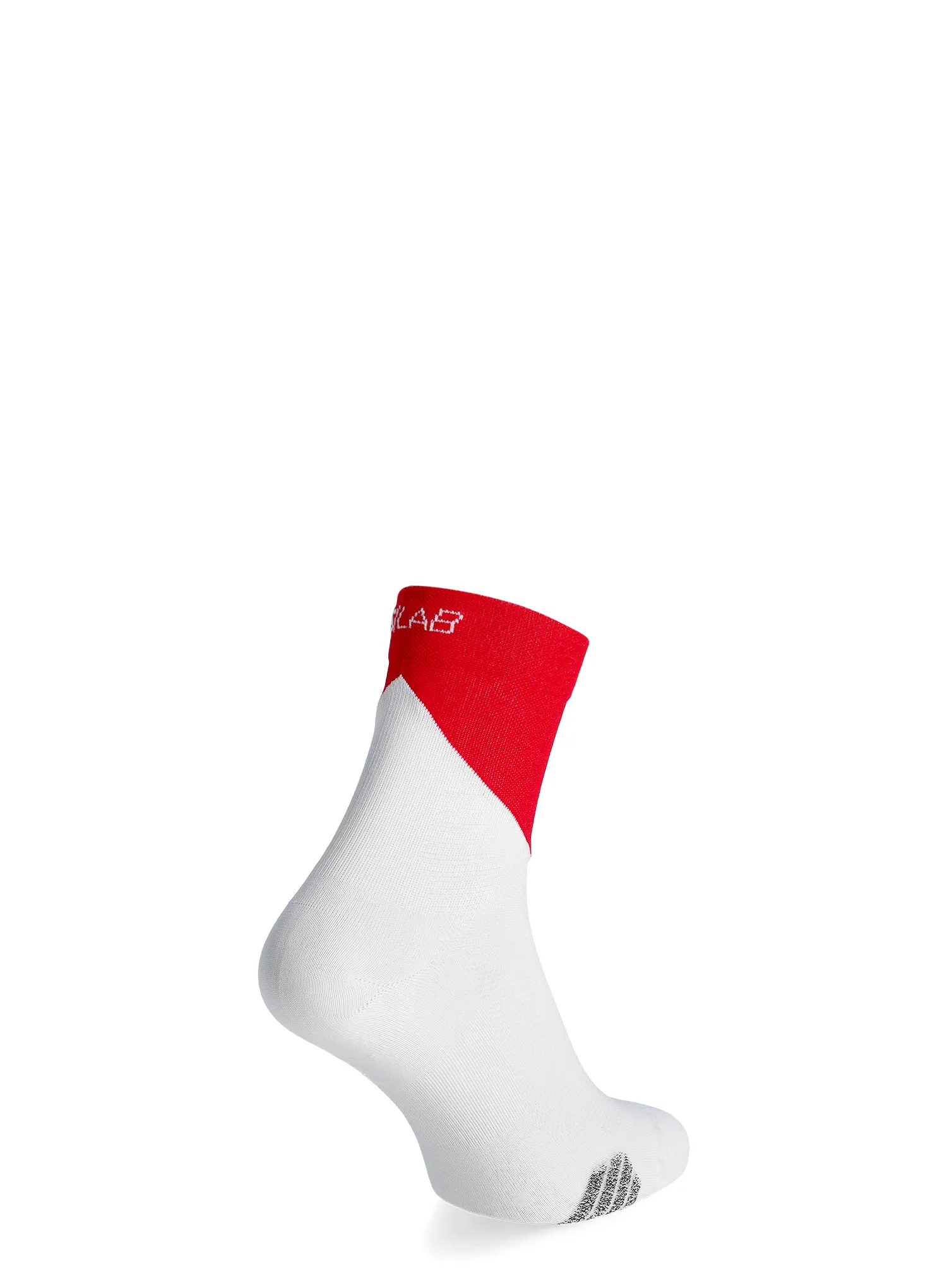 Ponožky na běhání Salomon S/Lab Phantasm Ankle - white/fiery red