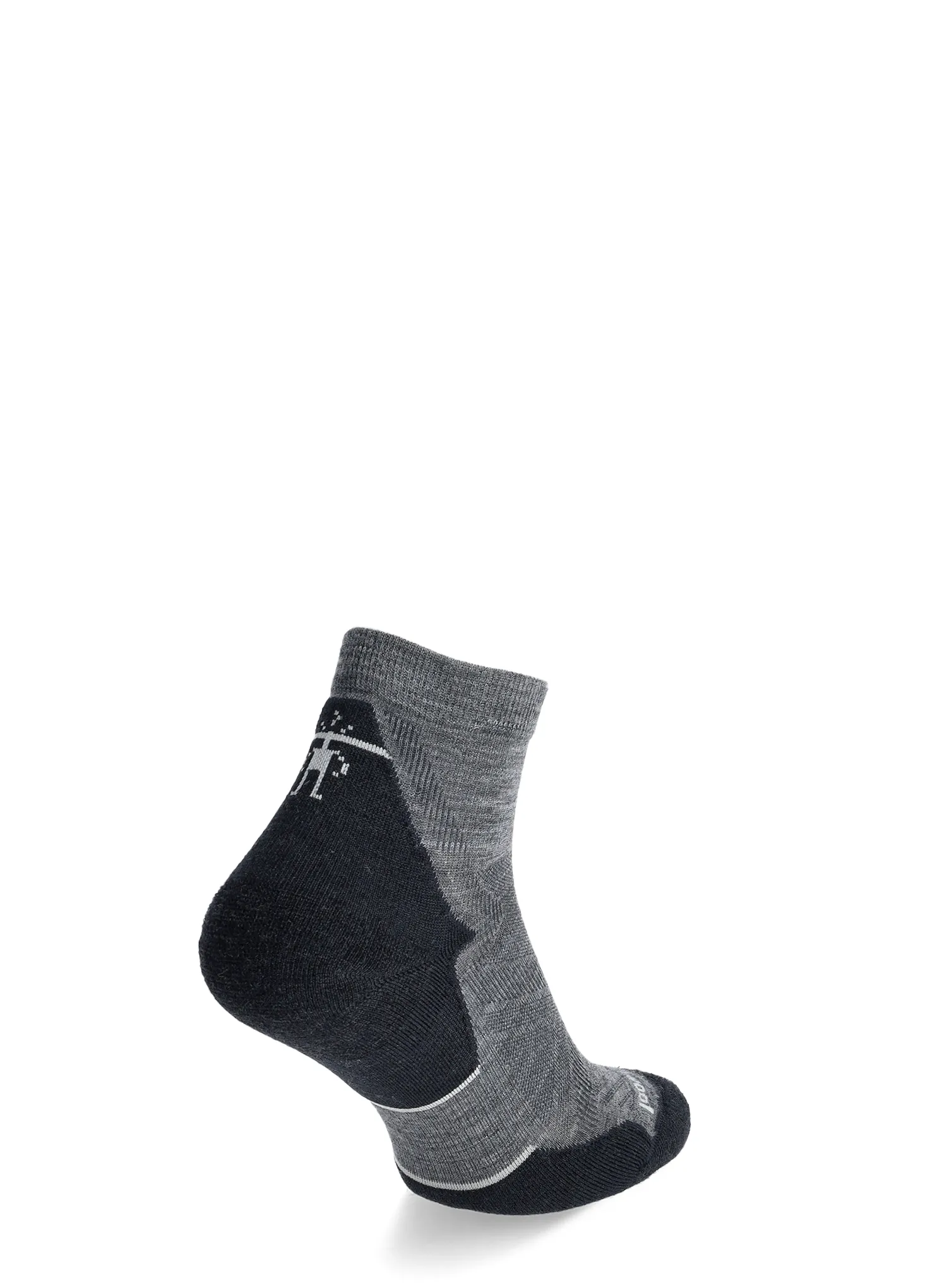 Ponožky na běhání Smartwool Run Targeted Cushion Ankle Socks - medium gray