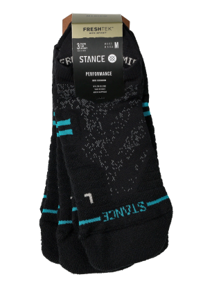 Ponožky na běhání Stance Athletic Tab 3 Pack - black