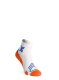Ponožky na běhání X-Socks Run Expert Ankle - white/orange/twyce blue