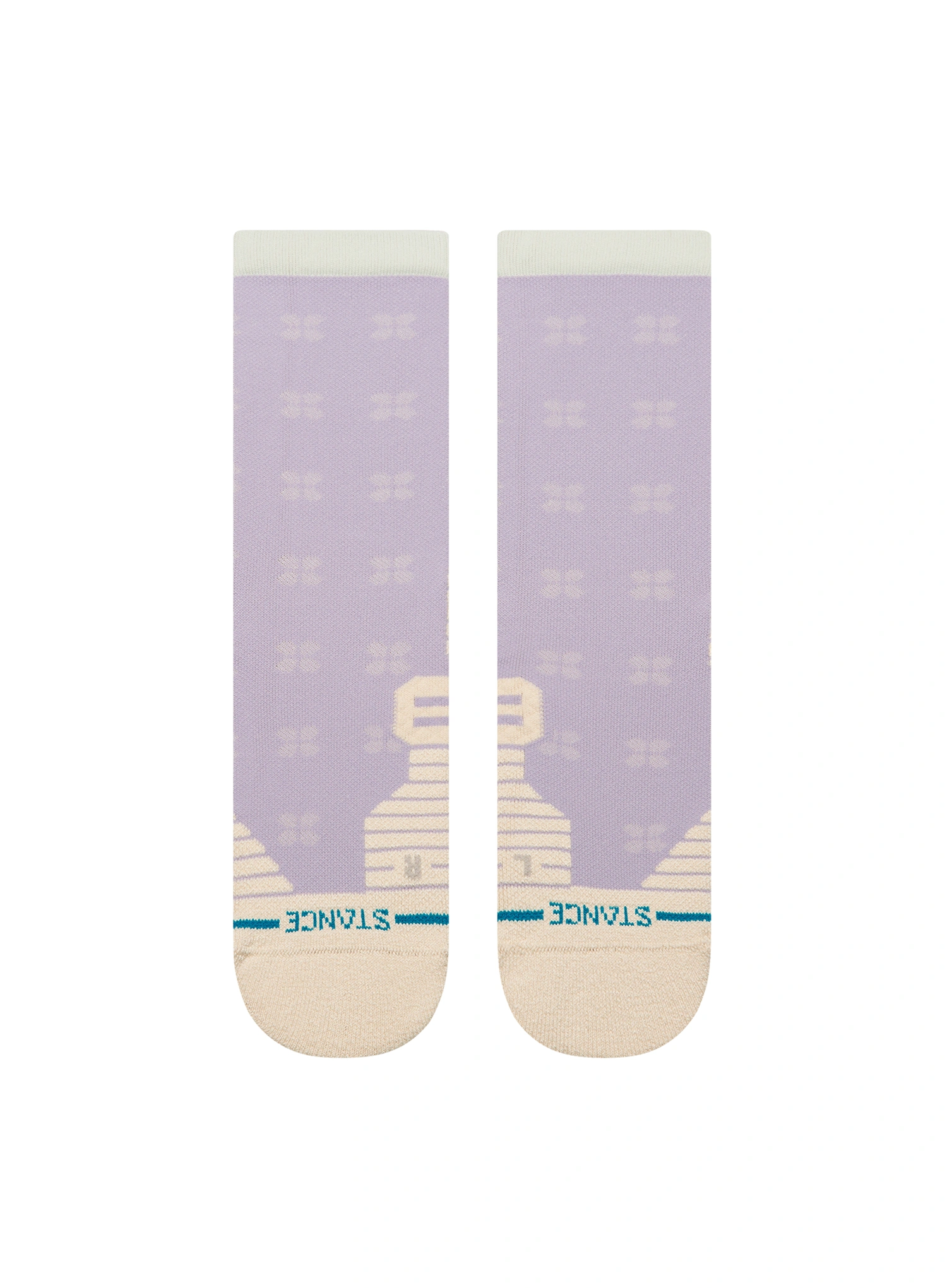 Dámské ponožky Stance Latta Mid Crew - lilac