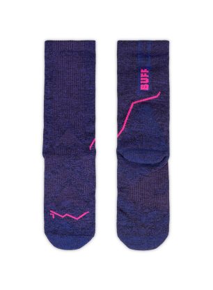 Běžecké ponožky Buff Dryflx Crew Sock DC - ultramarine