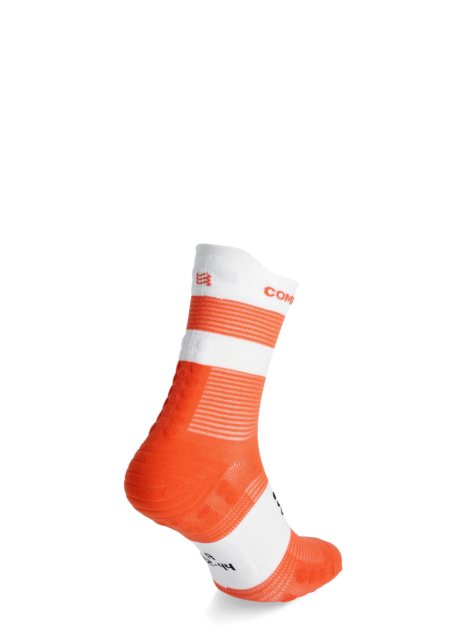 Běžecké ponožky Compressport Pro Racing Socks v4.0 Run High - tigerlily/white
