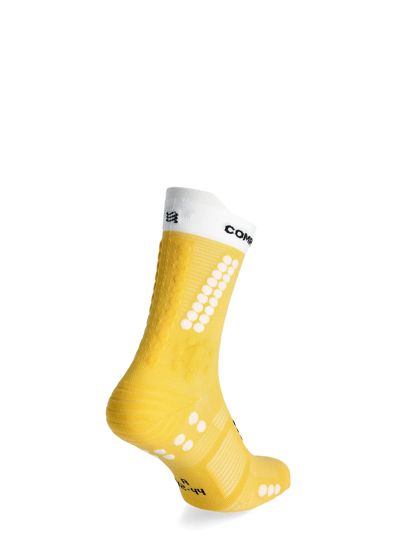 Běžecké ponožky Compressport Pro Racing Socks v4.0 Trail - lemon/white