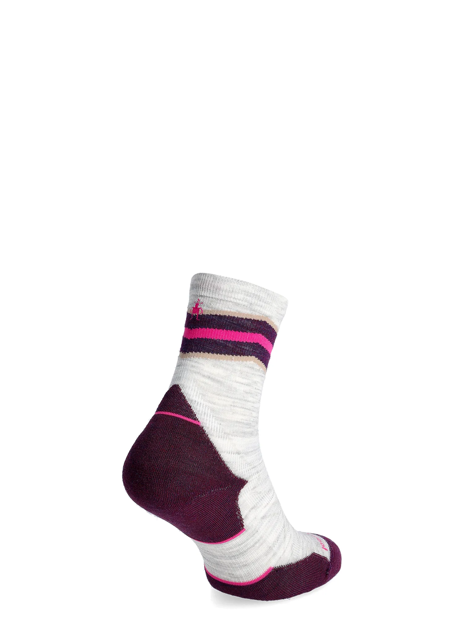 Běžecké ponožky dámské Smartwool Run Targeted Cushion Mid Crew Socks - ash