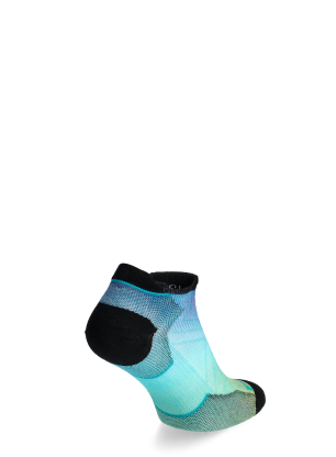 Běžecké ponožky dámské Smartwool Run Zero Cushion Ombre Print Low Ankle Socks - capri