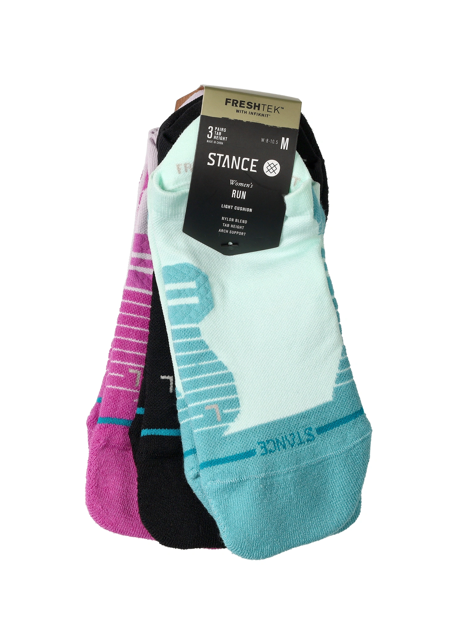 Běžecké ponožky dámské Stance Fusion Light 3 Pack - multi